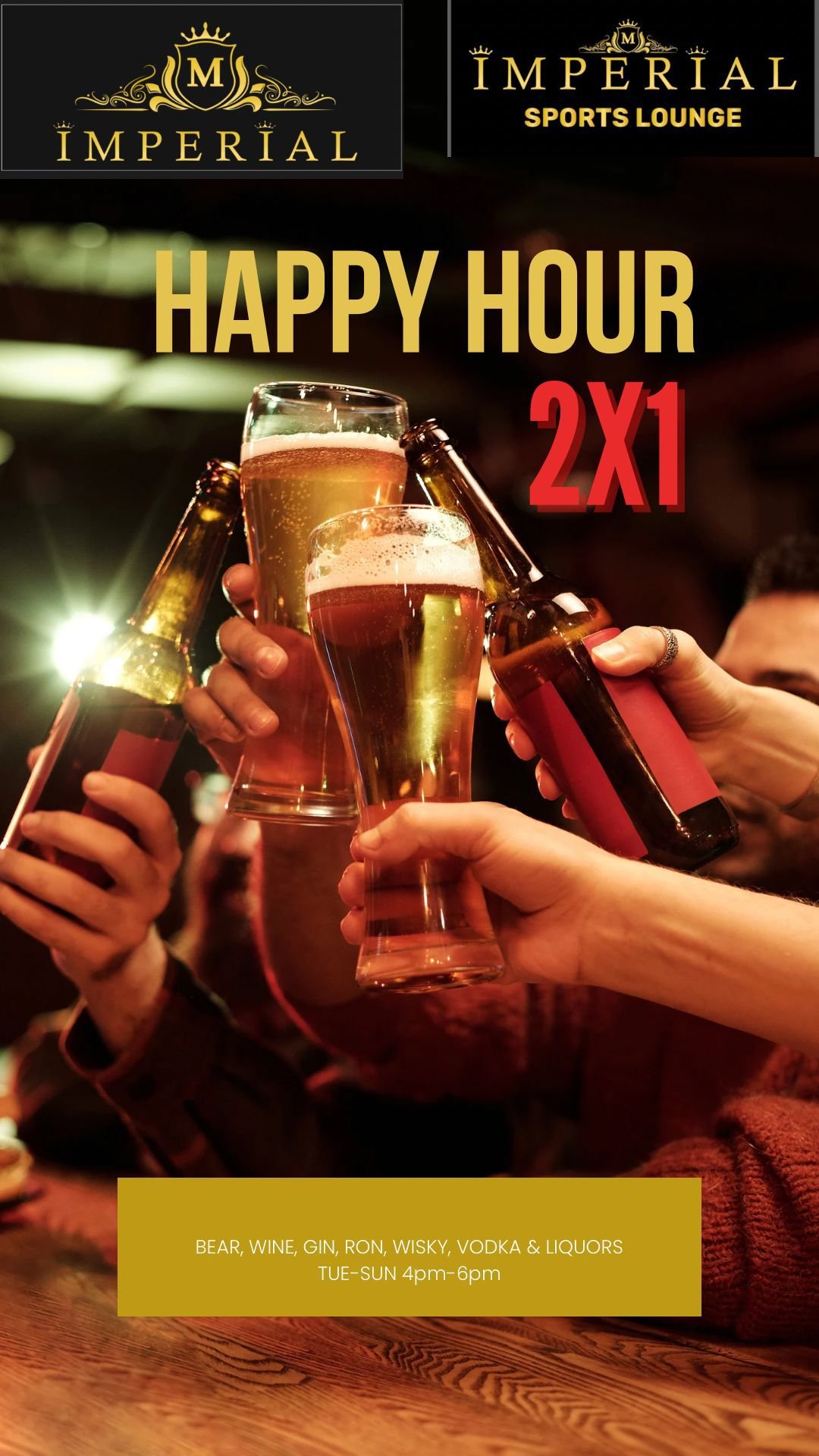 Happy Hour Imperial Lounge Marbella